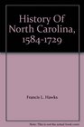 History Of North Carolina 15841729
