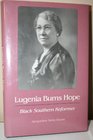 Lugenia Burns Hope Black Southern Reformer