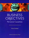 Business Objectives 2 Personal Cassettes w Pocket Book