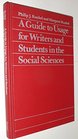 Guide to Usage for Writers and Students in the Social Sciences