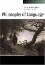 Blackwell Guide to Philosophy of Language