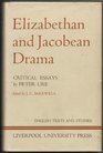 Elizabethan and Jacobean Drama
