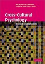 CrossCultural Psychology  Research and Applications