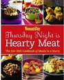 Woman's Day Thursday Night is Hearty Meat The EatWell Cookbook of Meals in a Hurry