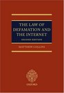 The Law of Defamation and the Internet