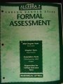 Algebra 2 An Integrated Approach Formal Assessment