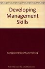 Developing Management Skills A Comprehensive Guide for Leaders