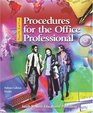 Procedures for the Office Professional Text/Data Disk Package