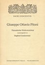 Giuseppe Ottavio Pitoni Thematisches Werkverzeichnis