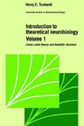 Introduction to Theoretical Neurobiology Volume 1 Linear Cable Theory and Dendritic Structure