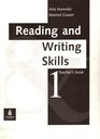 Reading and Writing Skills Teacher's Book 1