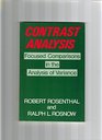 Contrast Analysis Focused Comparisons in the Analysis of Variance