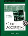 College Accounting  Study Guide/Working Papers Chapters 715