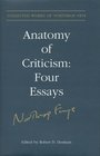 Anatomy of Criticism: Four Essays (Collected Works of Northrop Frye, Volume 22)