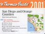 Thomas Guide 2001 San Diego Including Portions of Imperial County