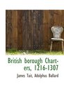 British borough Charters 12161307