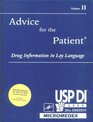 USP DI Vol 2 Advice for the Patient