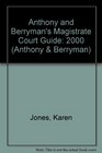 Anthony and Berryman's Magistrate Court Guide 2000