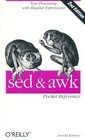 sed and awk Pocket Reference 2nd Edition