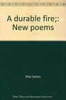 A durable fire New poems