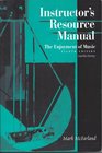 The Enjoyment of Music Instructor's Resource Manual to 8re An Introduction to Perceptive Listening