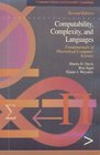 Computability Complexity and Languages  Fundamentals of Theoretical Computer Science