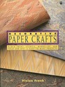 Decorative Paper Crafts/Block Print Stencil Marbleize and Fold and Dye 12 EasyToMake Projects