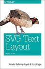 SVG Text Layout Words as Art