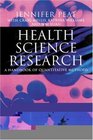 Health Science Research A Handbook of Practical Methods