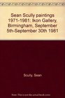 Sean Scully paintings 19711981 Ikon Gallery Birmingham September 5thSeptember 30th 1981