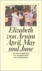 April May und June