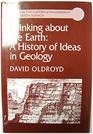 Thinking about the Earth A History of Ideas in Geology