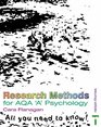 Research Methods for AQA 'A' Psychology All You Need To Know
