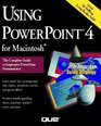 Using Powerpoint 4 for Macintosh