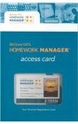 Homework Manage Card to accompany Intermediate Accounting