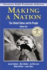 Making a Nation The United States and Its People Vol 1 Concise Edition