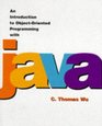 An Introduction To ObjectOriented Programming with Java