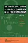 William Lowell Putnam Mathematical Competition Problems  Solutions 19381964