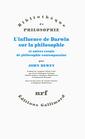 L'influence de Darwin sur la philosophie et autres essais de philosophie contemporaine