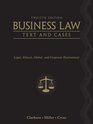 Bundle Business Law Text and Cases 12th  WebTutor  on Blackboard Printed Access Card