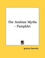 The Arabian Myths  Pamphlet