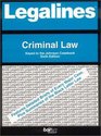 Legalines Criminal Law Adaptable to the Sixth Edition of the Johnson Casebook