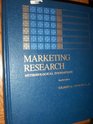 Marketing Research Methodological Foundations