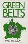 Green Belts Conflict Mediation in the Urban Fringe