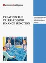 Creating the ValueAdding Finance Function