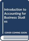 Introduction to accounting for business studies