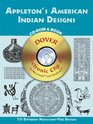 Appleton's American Indian Designs CDROM and Book