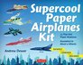 Supercool Paper Airplanes Kit 12 PopOut Paper Airplanes Assembled in About a Minute