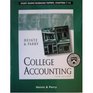 College Accounting Study Guide/Working Papers Chapters 115