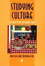 Studying Culture A Practical Introduction